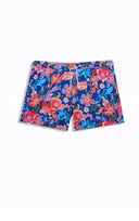 Riviera Floral Swim Shorts – Navy Tropical Print