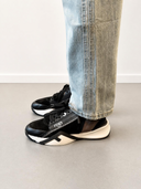 Fendi Flow Black & White Luxury Sneakers