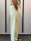Ivory Lenin Baggy Fit Trousers