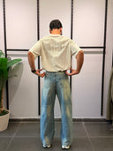Textured Oversized T-Shirt – Off White