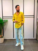 Ralph Lauren Premium Linen Shirt – Mustard Yellow