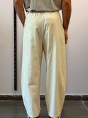 Ivory Lenin Baggy Fit Trousers