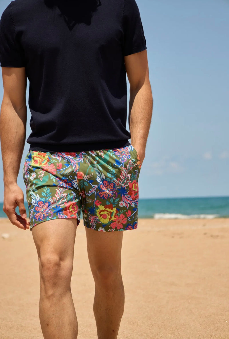Tropical Bloom Swim Shorts