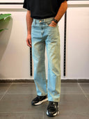 Classic Light Wash Straight Fit Jeans