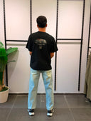 Graphic Oversized T-Shirt - Black
