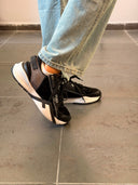 Fendi Flow Black & White Luxury Sneakers