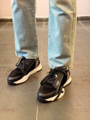 Fendi Flow Black & White Luxury Sneakers
