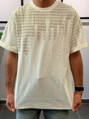 Textured Oversized T-Shirt – Off White