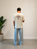 Graphic Oversized Tee - White